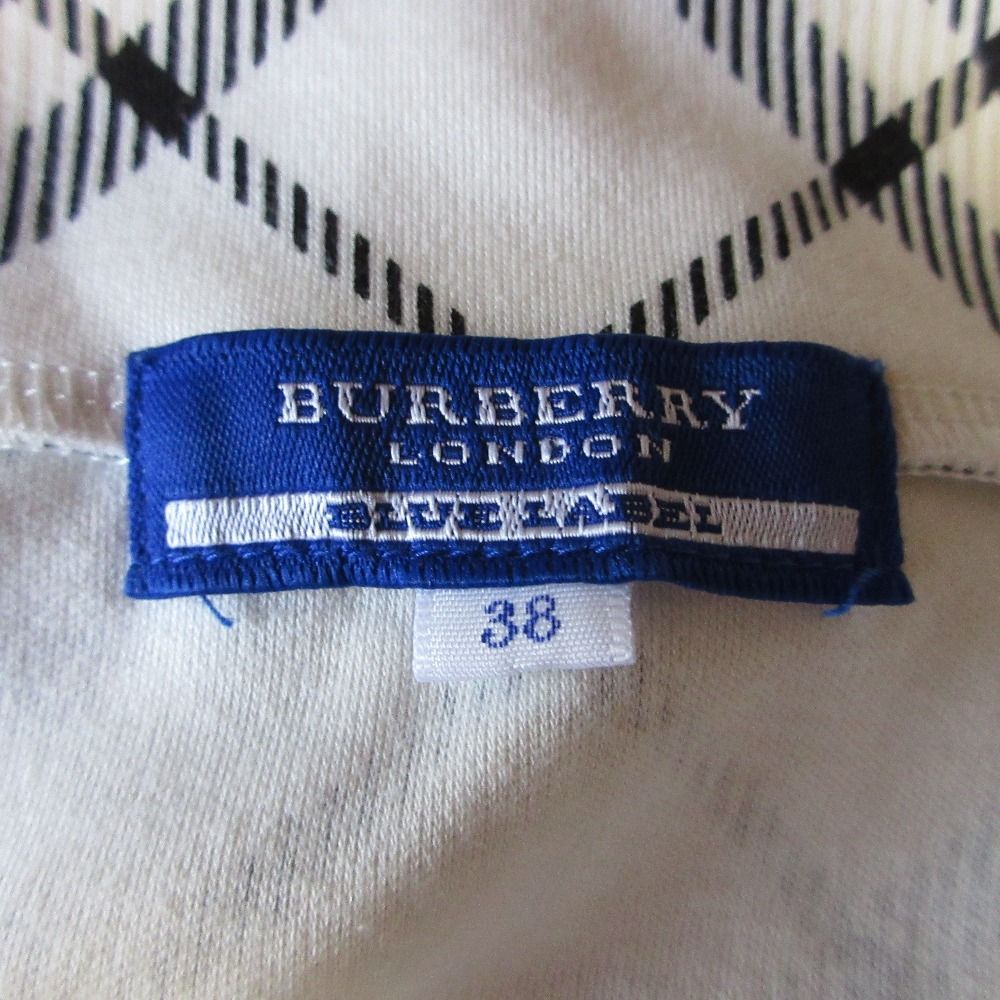 良品 BURBERRY BLUE LABEL バーバリーブルーレーベル スクエア