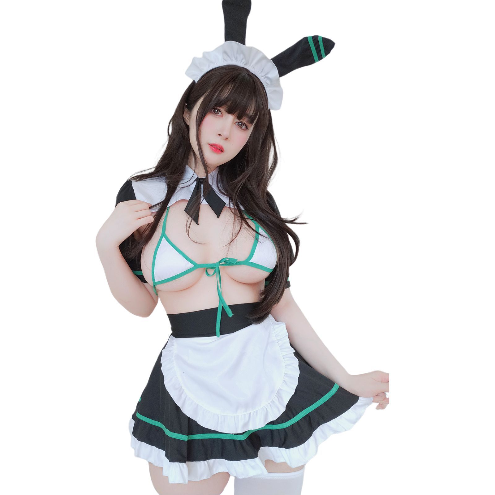 バニーガール バニー セクシー コスプレ 逆バニー メイドボディコン 