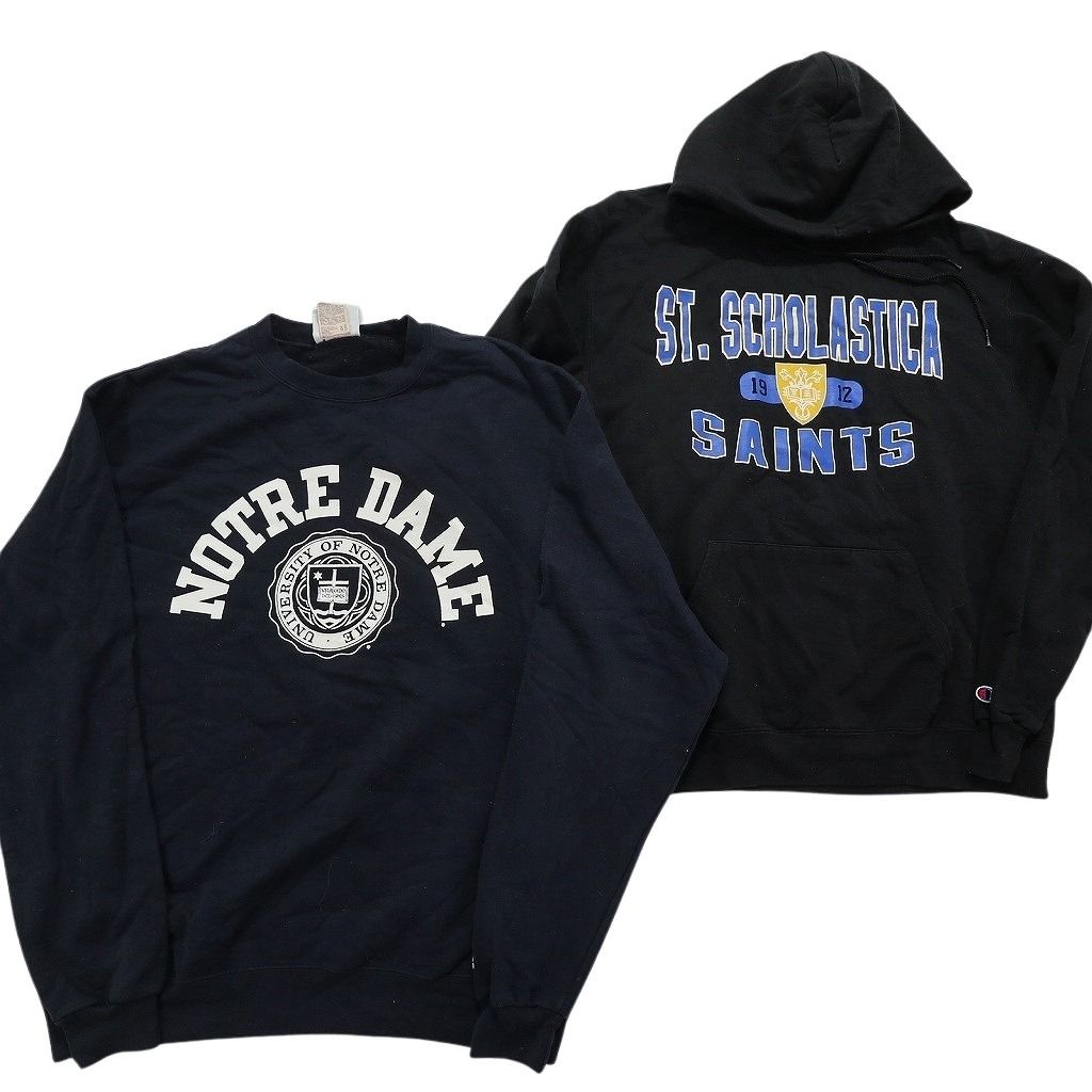 古着卸 まとめ売り チャンピオン Champion スウェット 7枚セット メンズ L アーチロゴ ニューヨーク センターロゴ 古着 NC1001