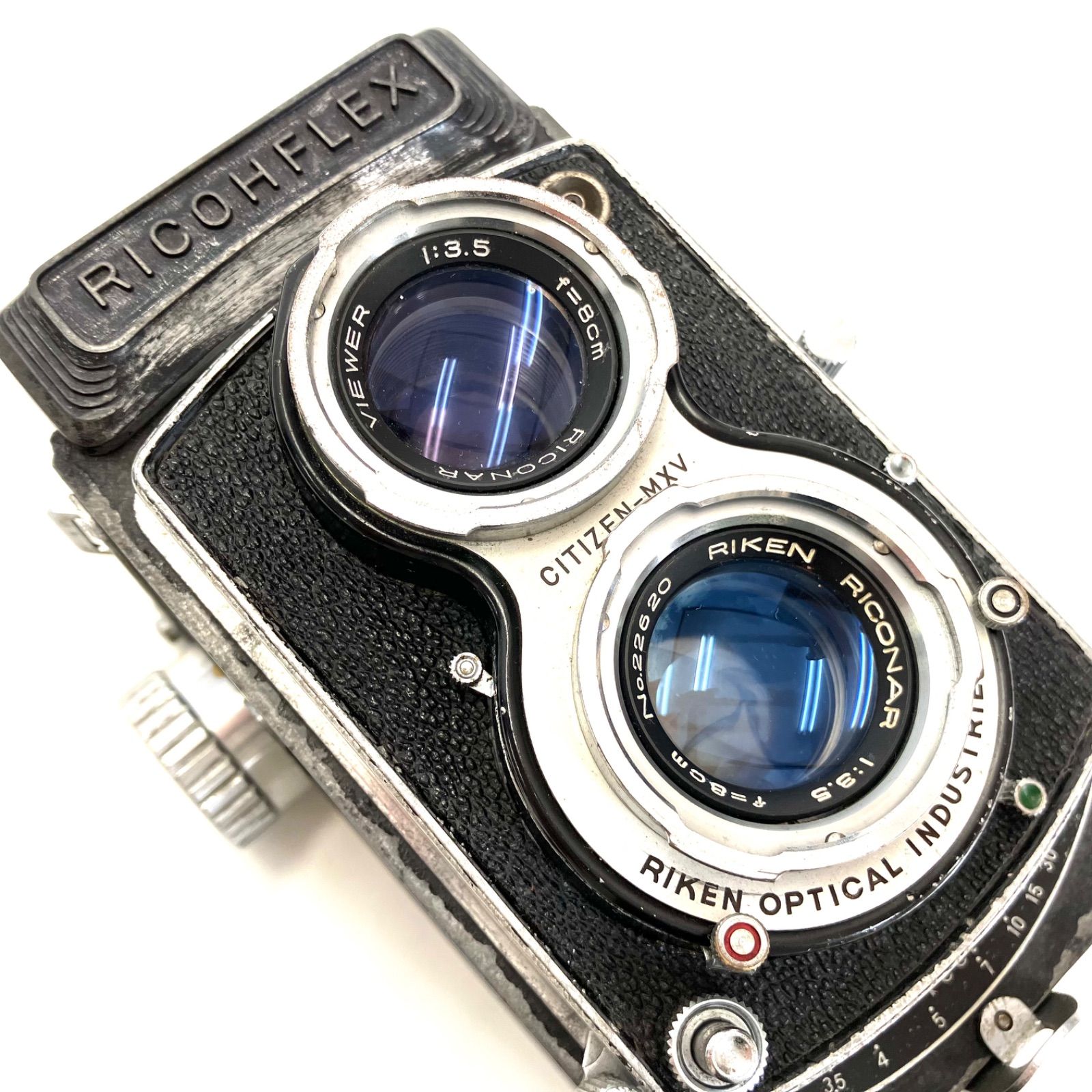 RICOHFLEX NEW DIA 80mm F3.5 二眼レフカメラ リコー Ricoh RICOHFLEX New Dia ニューダイヤ / RIKEN RICONAR