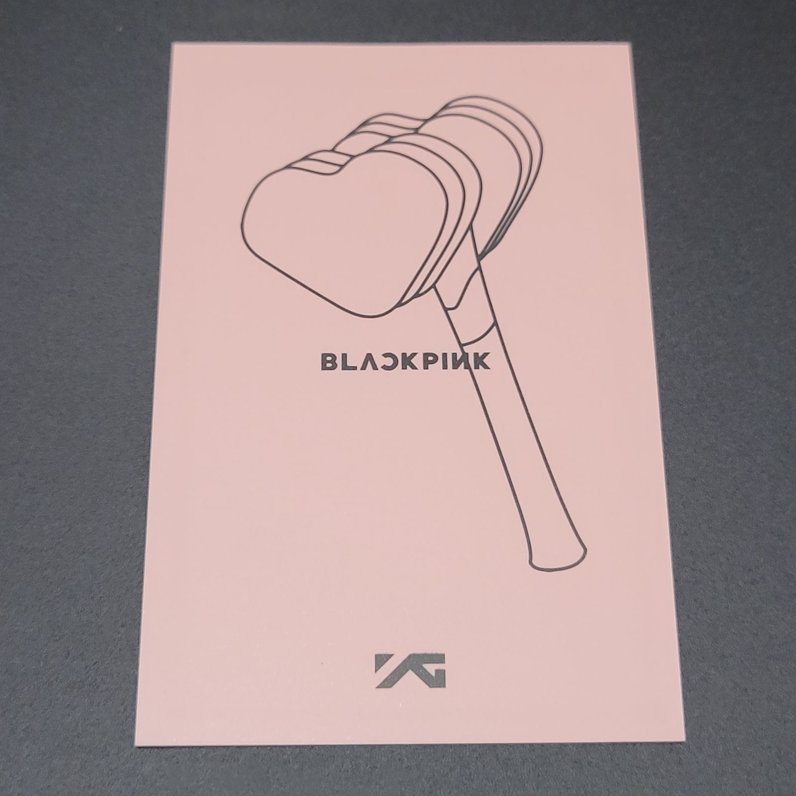 BLACKPINK ペンライト 初代 ver.1 ロゼ トレカ