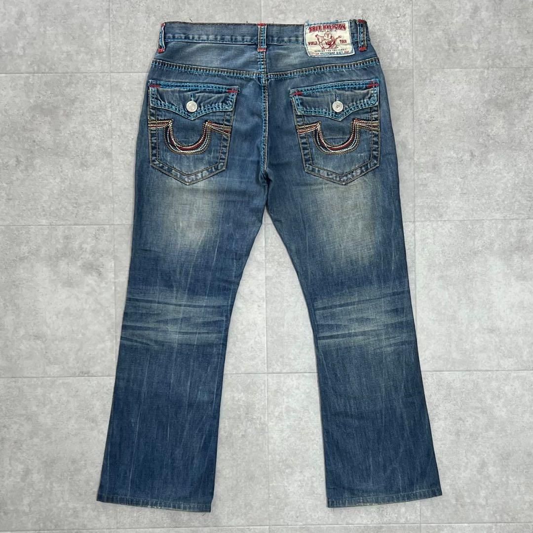 USA製　トゥルーレリジョン　TRUERELIGION フレア　Y2K 00s USA製 トゥルーレリジョン TRUERELIGION フレア Y2K 00s