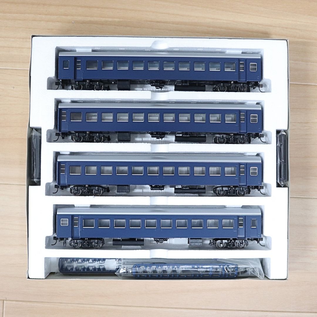 TOMIX HO-033 国鉄 10系客車 座席車 セット 青色 HOゲージ 鉄道模型 JAN 4904810940333