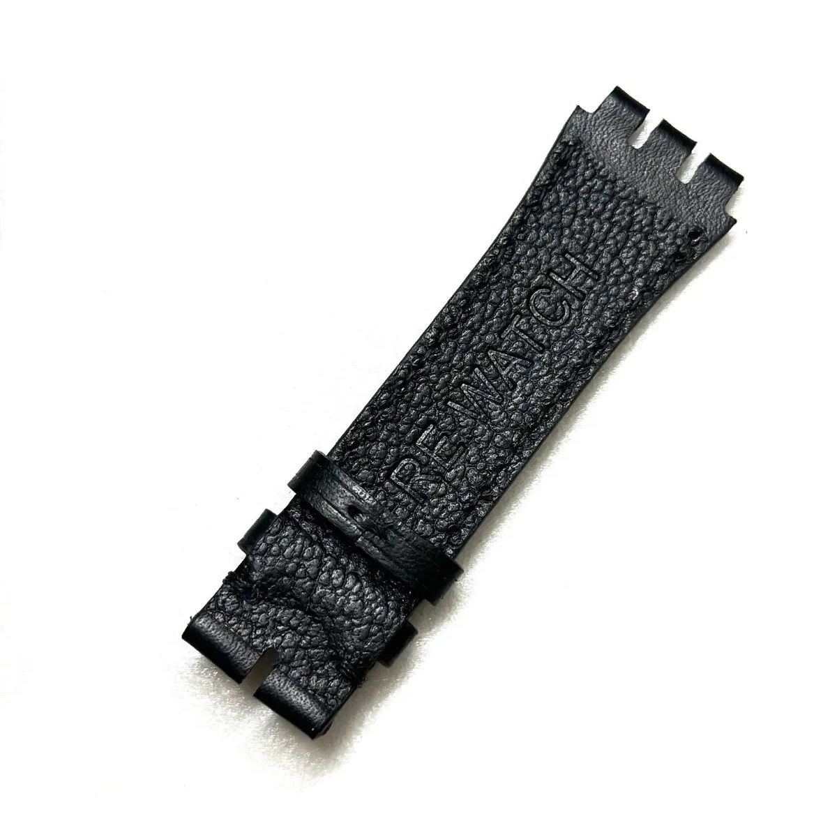手工品　スウォッチ用 腕時計レーザーベルト　タイプ：スリム型 サイズ幅：19ミリ