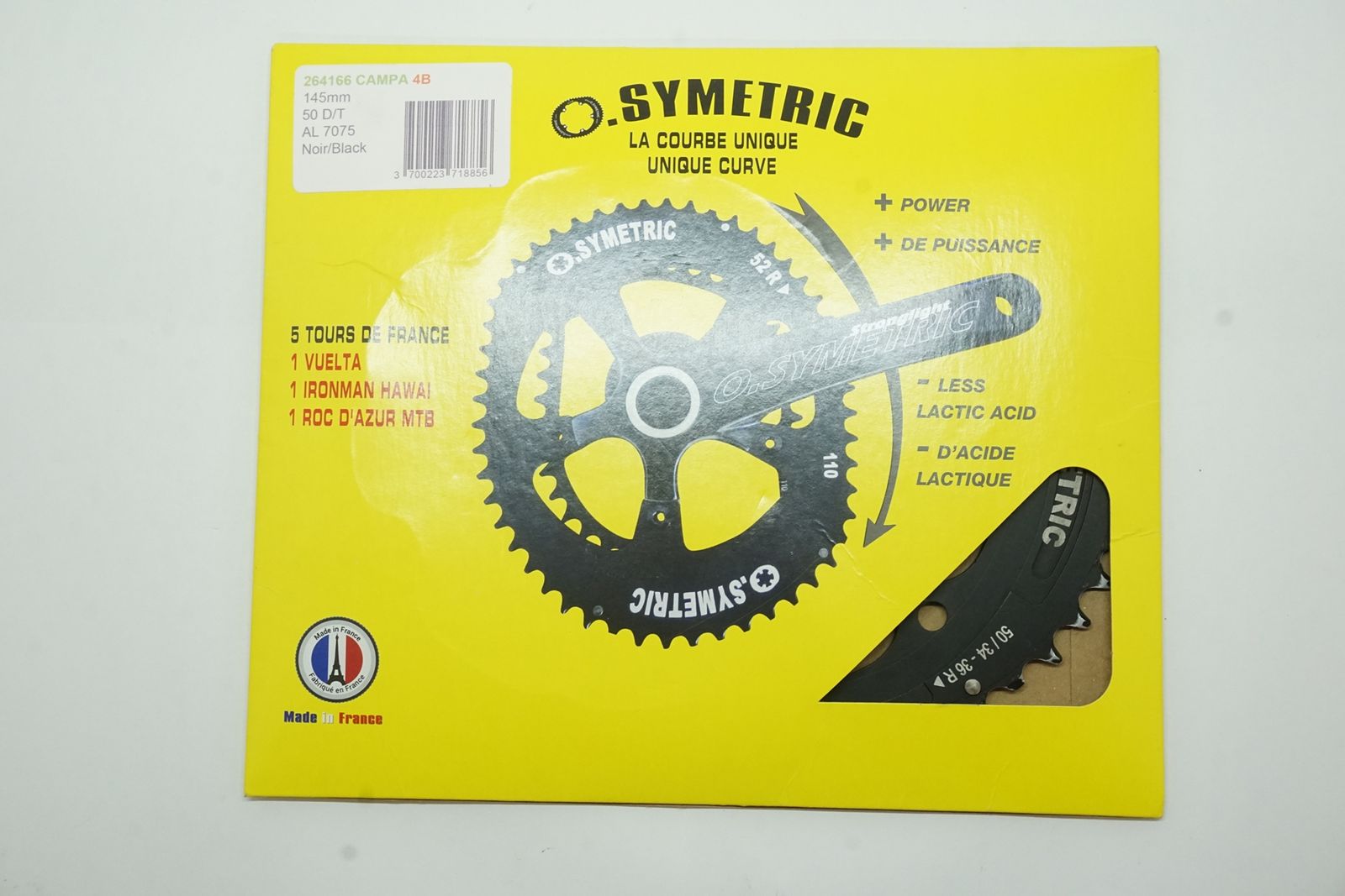 OSYMETRIC 「オーシンメトリック」 50-34T チェーンリング