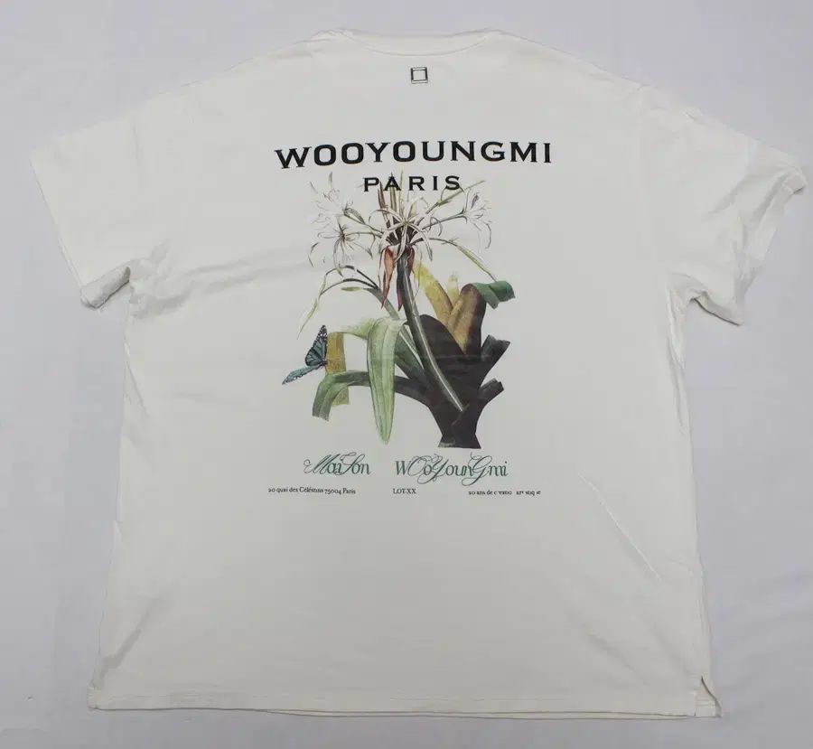 WOOYOUNGMI(ウーヨンミ) ルーズフィット メンズ 105 フラワー
