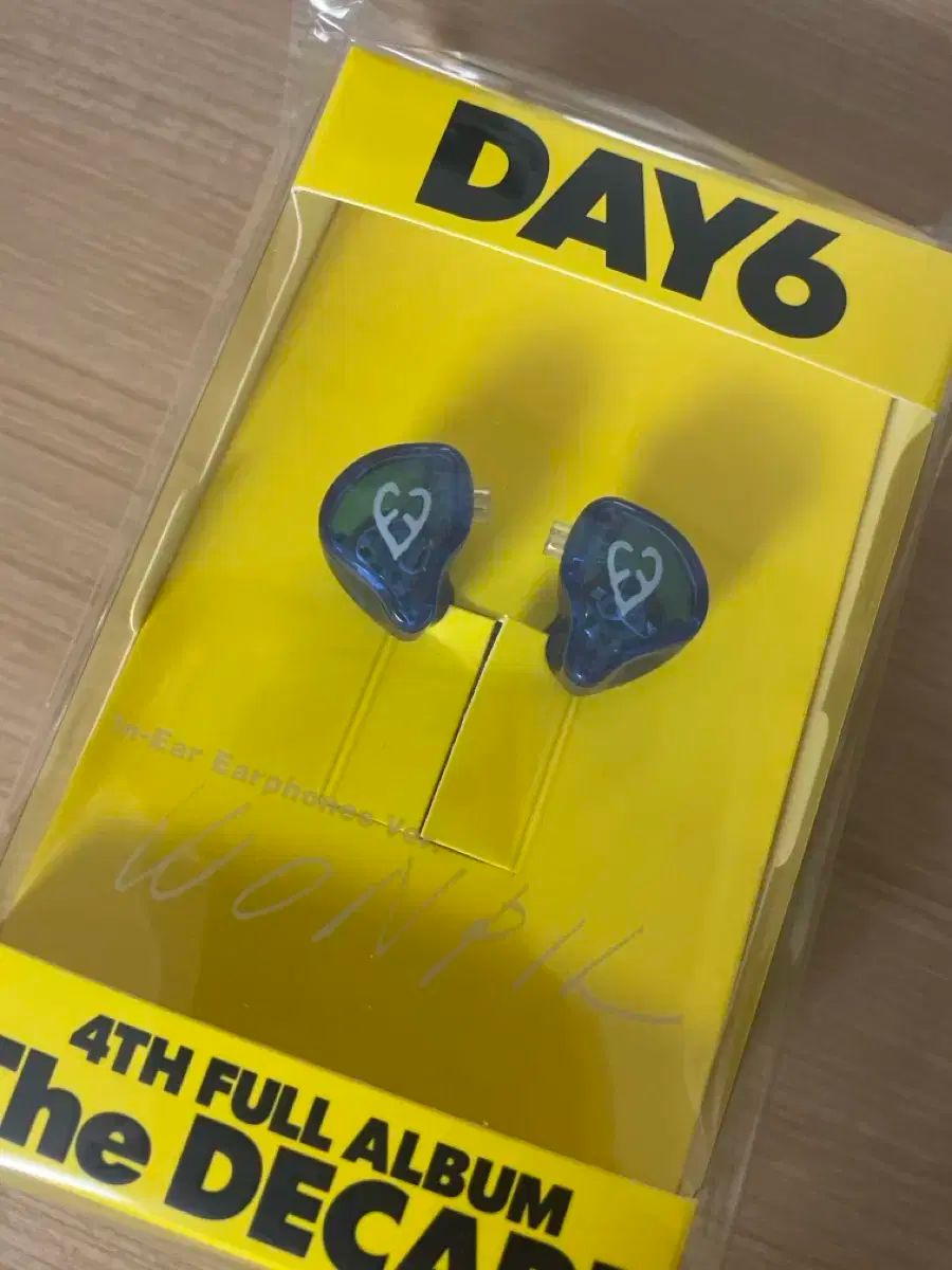 未開封 実物 DAY6 デイシックス ウォンピル WONPIL インイヤー