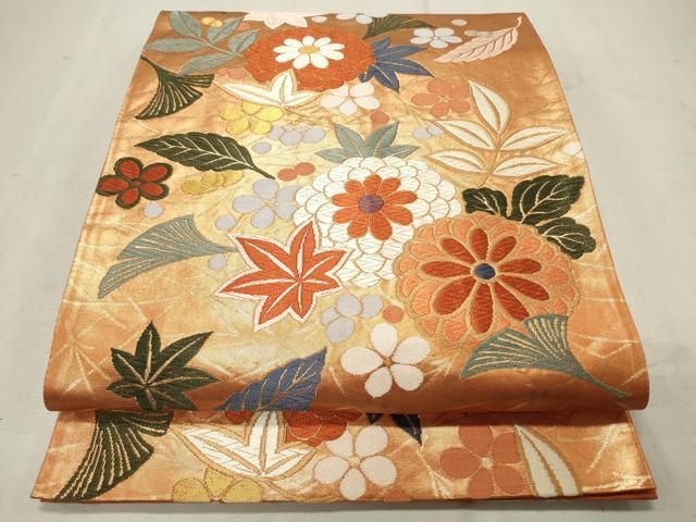 別誂袋帯正絹六通柄作家創作品 別誂袋帯正絹六通柄創作品