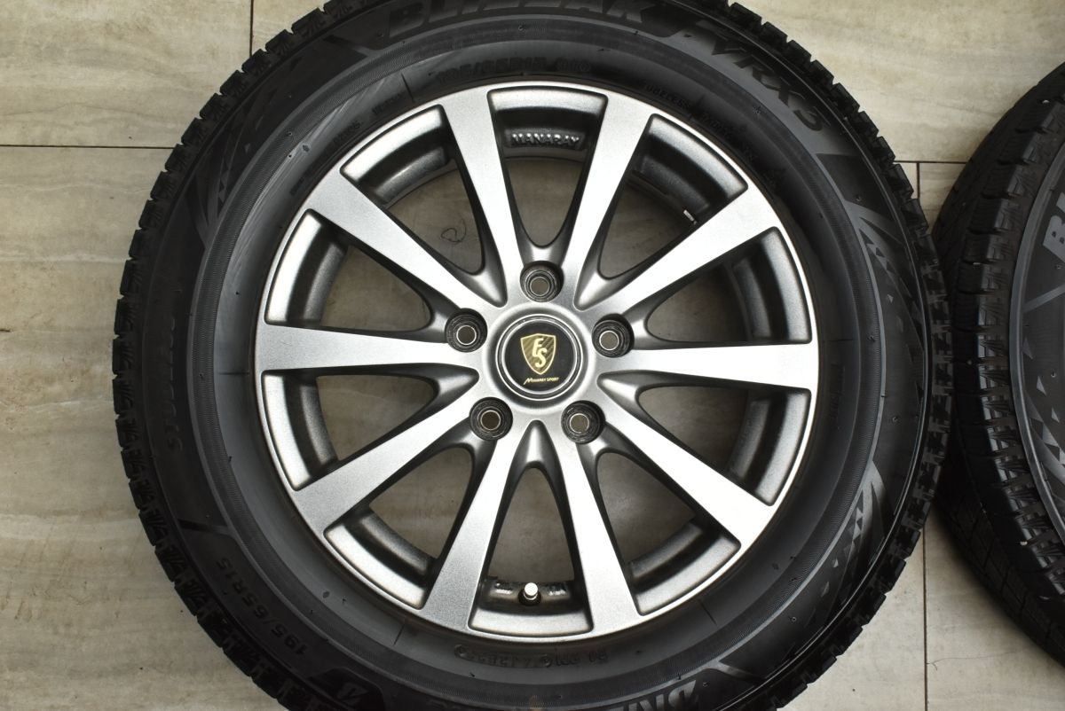 C27 C26 セレナなどに】マナレイスポーツ 15in 6J +45 PCD114.3 2022年