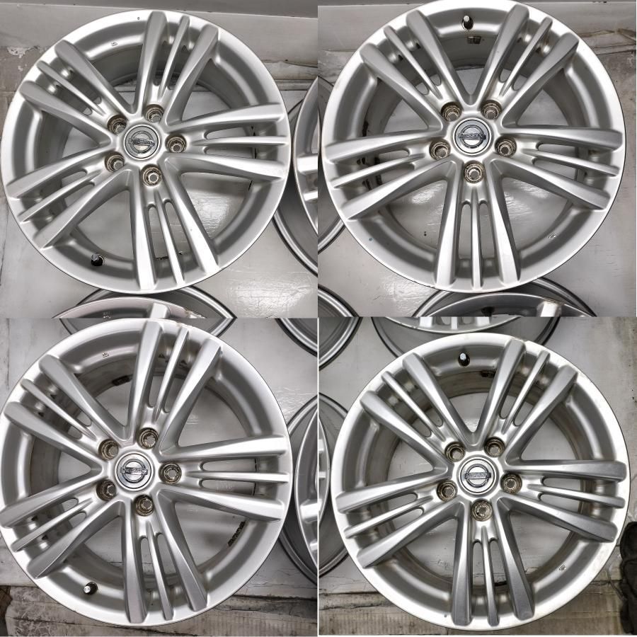 【ゆり様専用】③日産純正17インチ 美品！ENKEI製 日産 L33 ティアナ 純正ホイール 17インチ 7.5J PCD114.3☆