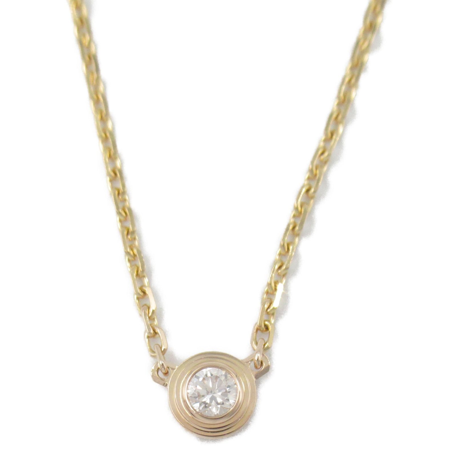 カルティエ CARTIER ネックレス ダムールネックレス XS 首回38 カルティエ CARTIER ネックレス ダムールネックレス XS 首回38