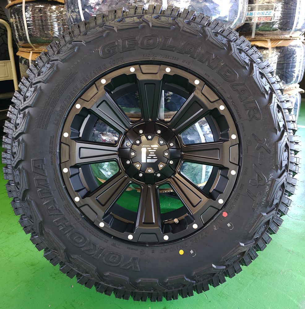 当店オススメ!! プラド ハイラックス FJ H3 新品4本セット 17インチ