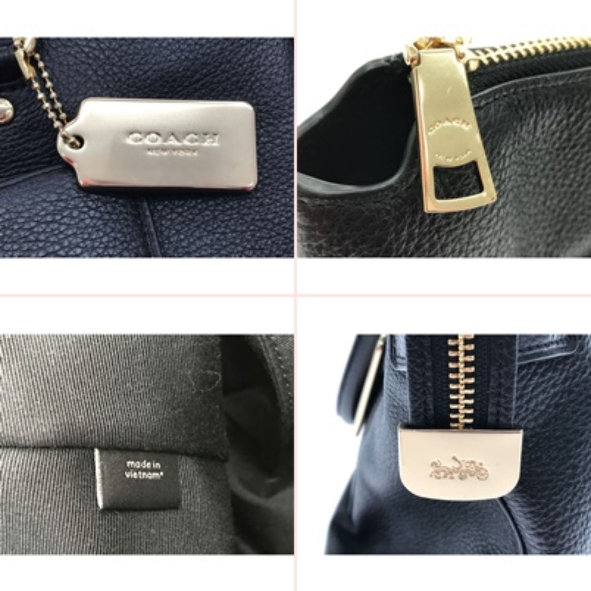 ▽▽COACH コーチ エマサッチェルショルダーバッグ F31467 ブラック-