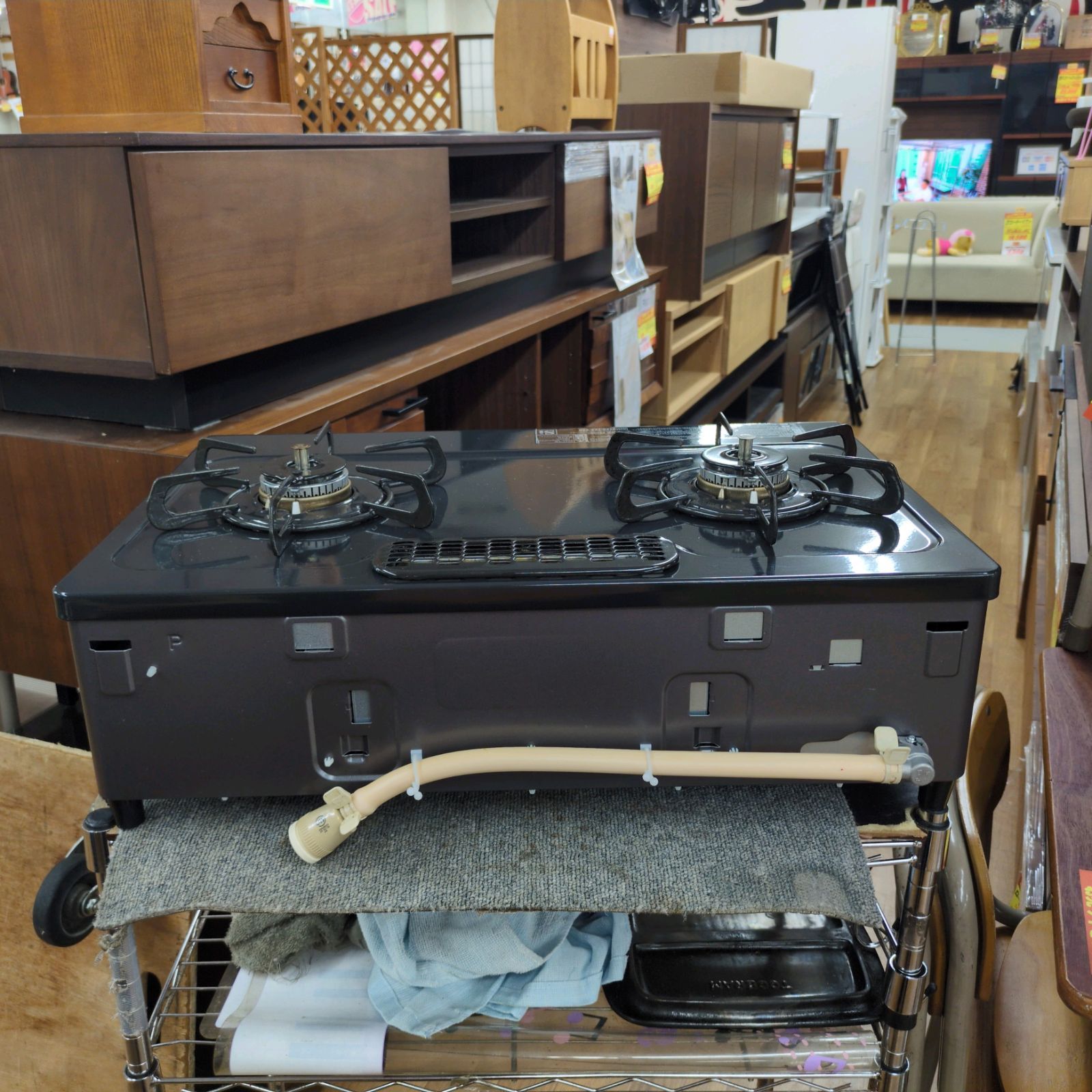 水無し片面焼きグリル