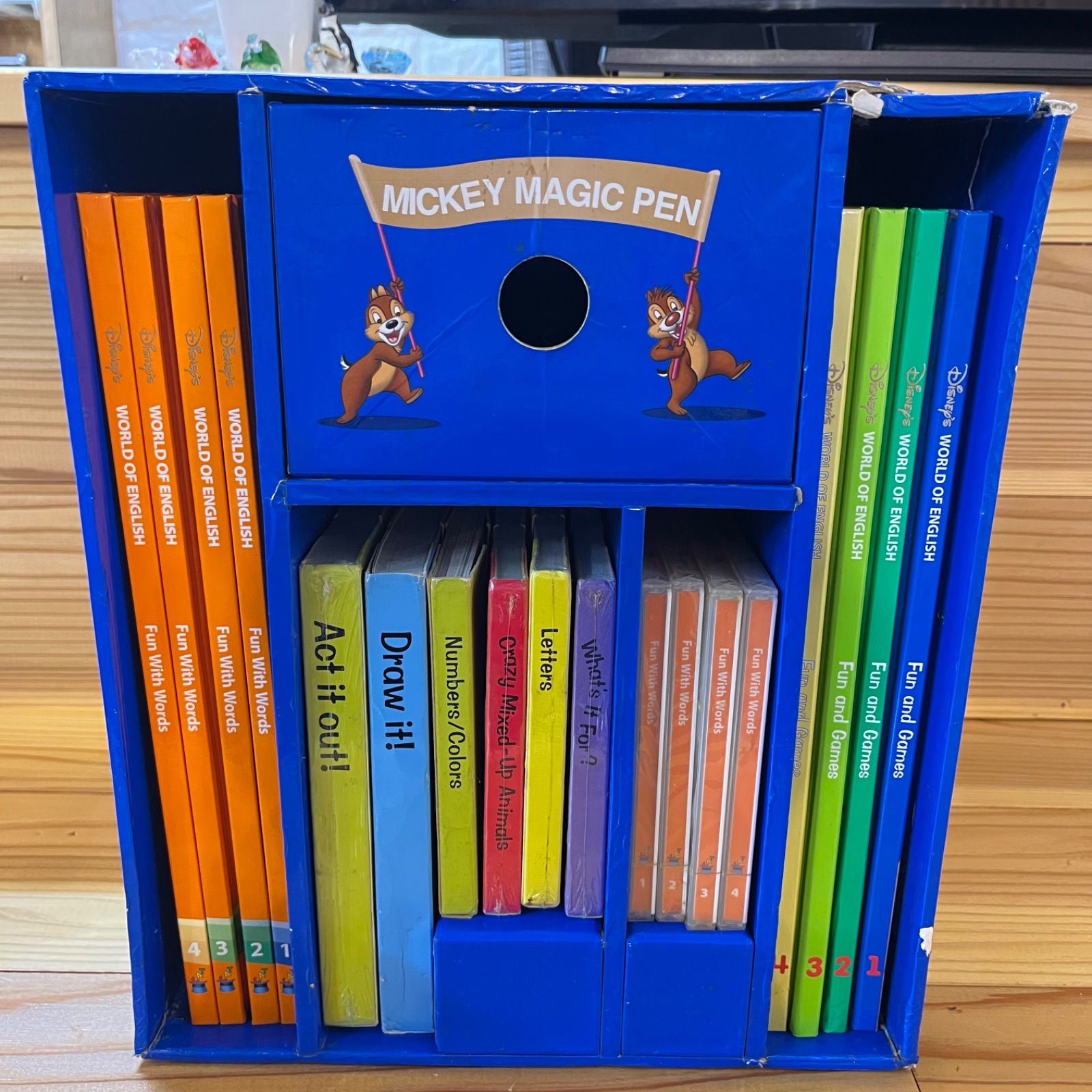 DWE ファンウィズワーズCDとカードセット DWEのFun With Words(ファン