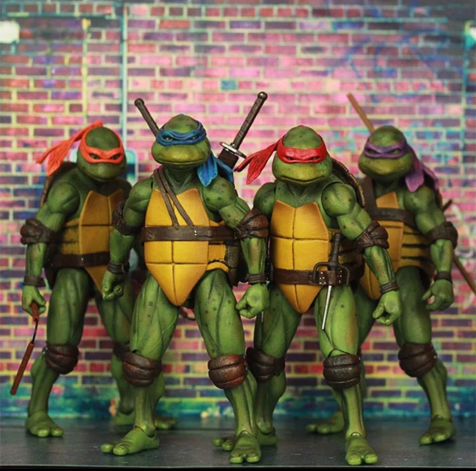 TMNT ミュータント・ タートルズ フィギュア 4体セット - アメコミ