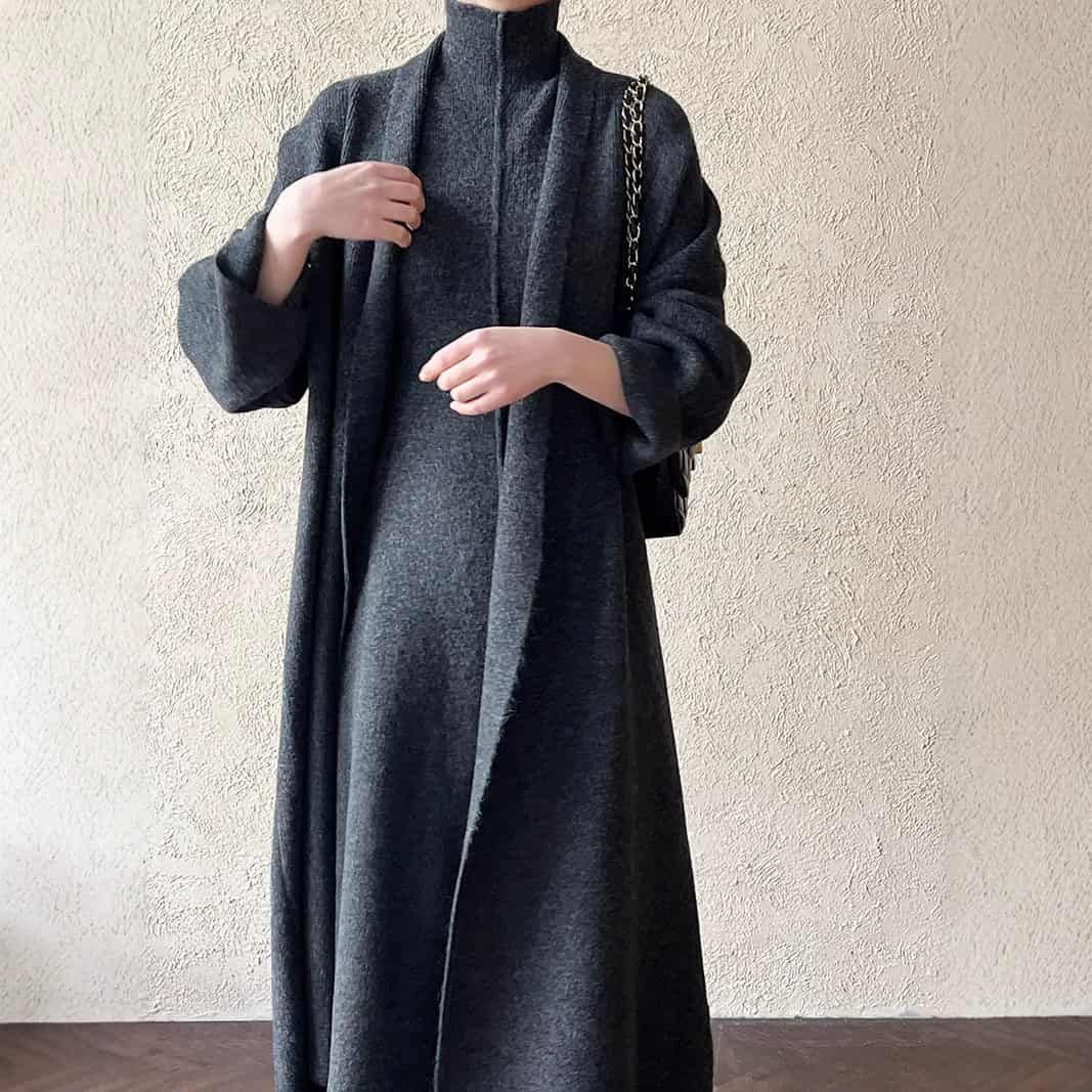 pleats please フリンジ付きカーディガン 羽織り3 プリーツプリーズ  