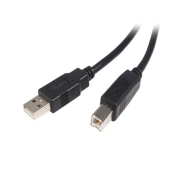 まとめ StarTech.com USB2.0ケーブル 2m Type A-Type B オス オス ブラック USB2HAB2M1本 ×5セット
