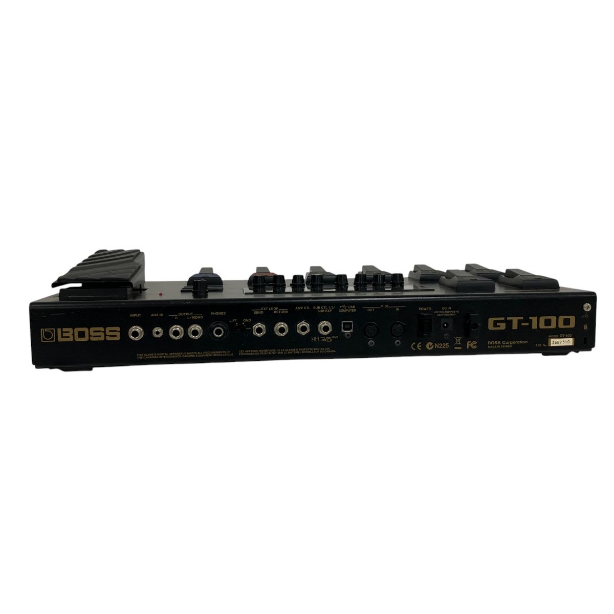 BOSS GT-100 Effects Processor マルチ エフェクター 音響機材