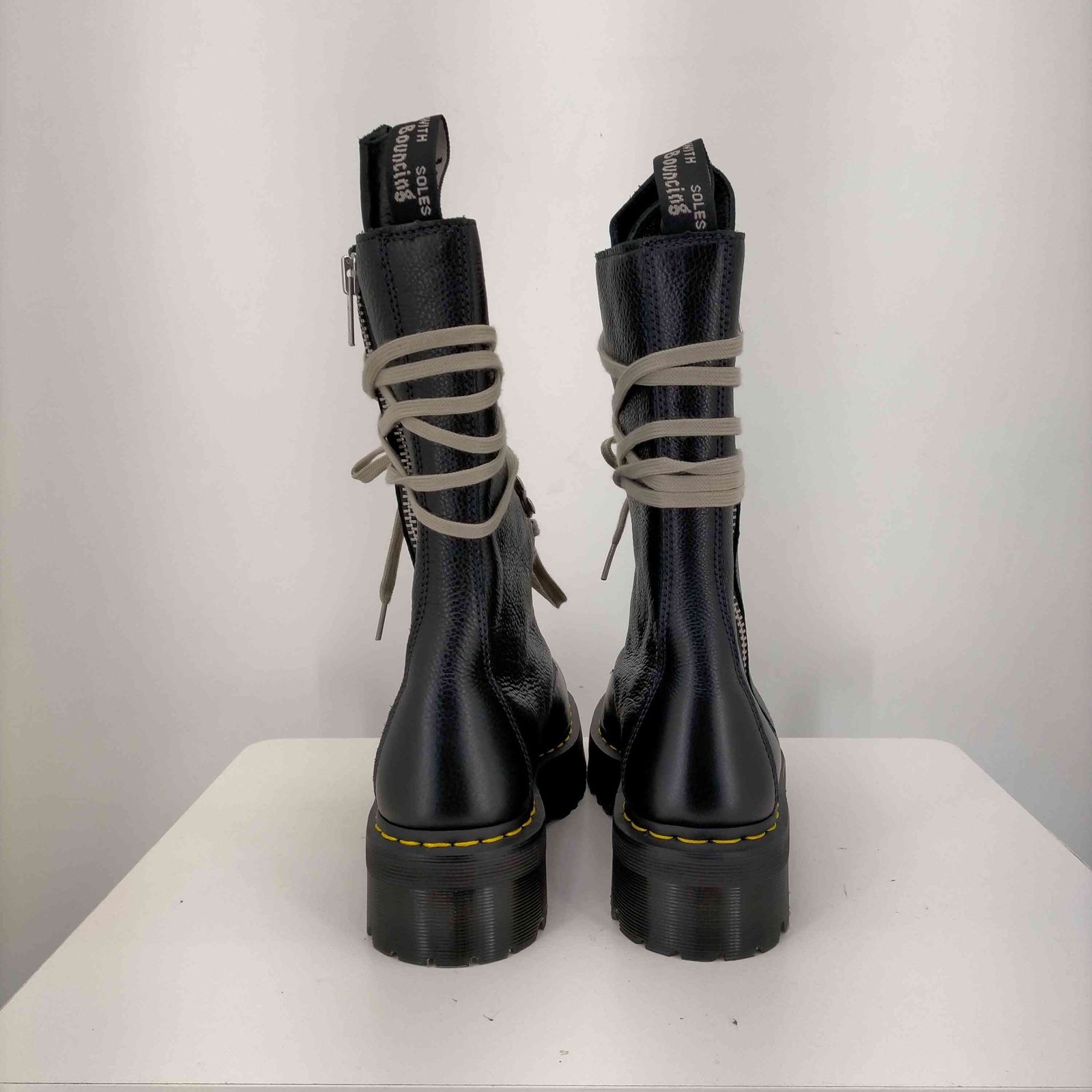 リックオウエンス RICK OWENS 1918 RO-18 HOLE BOOTS TUMBLE LEATHER 