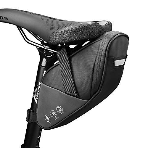 メルカリshops 即買い 自転車 サドルバッグ Yblntek 自転車バッグ 防水 大容量 小物
