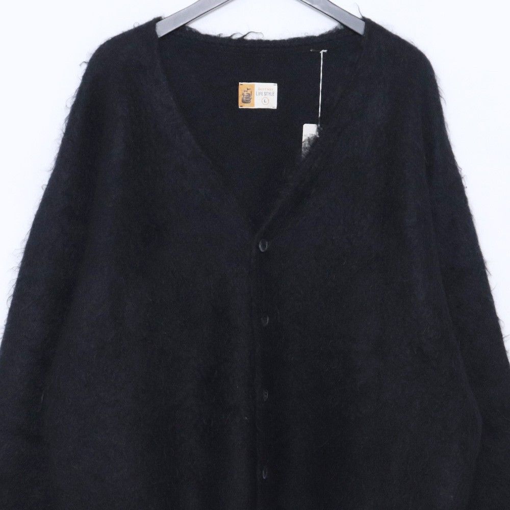 SAINT MICHAEL CARDIGAN/MOHAIR Lサイズ ブラック SM-A23-0000