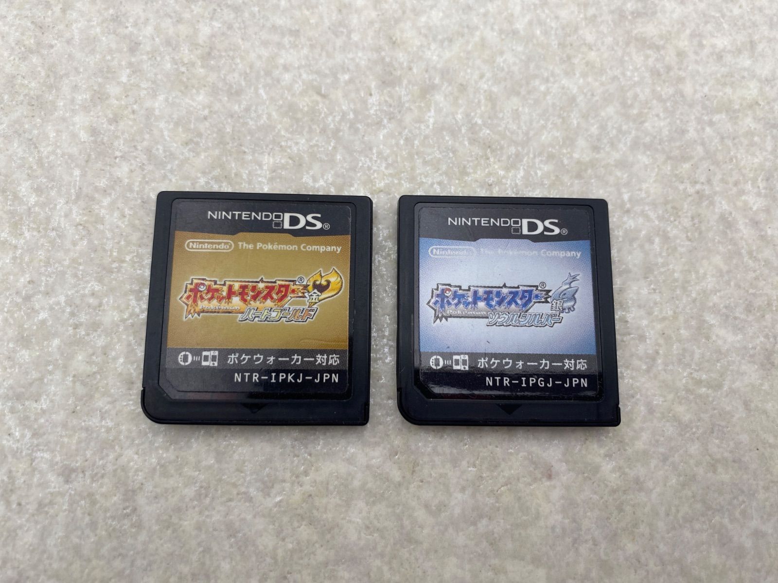 ポケットモンスター　ハートゴールド　ソウルシルバー　ソフトのみ ポケットモンスター ハートゴールド ソウルシルバー ソフト