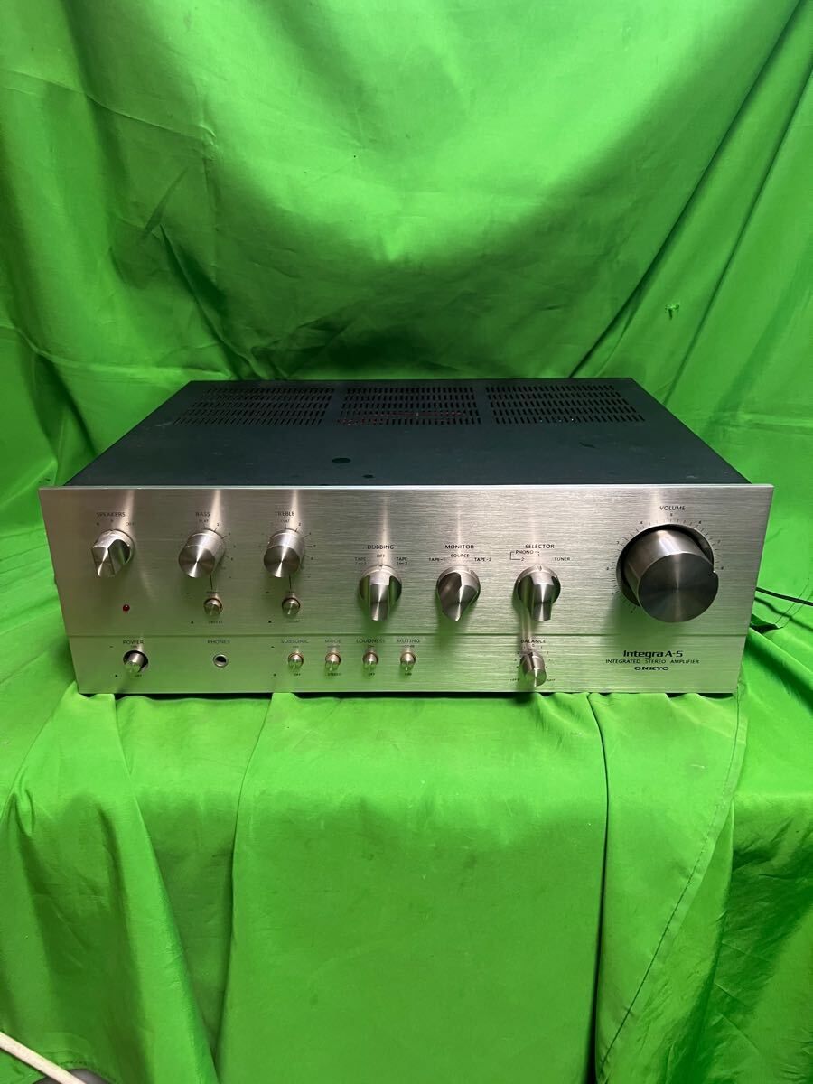 整備済ONKYO オンキョー プリメインアンプ Integra A-924取説付 整備済