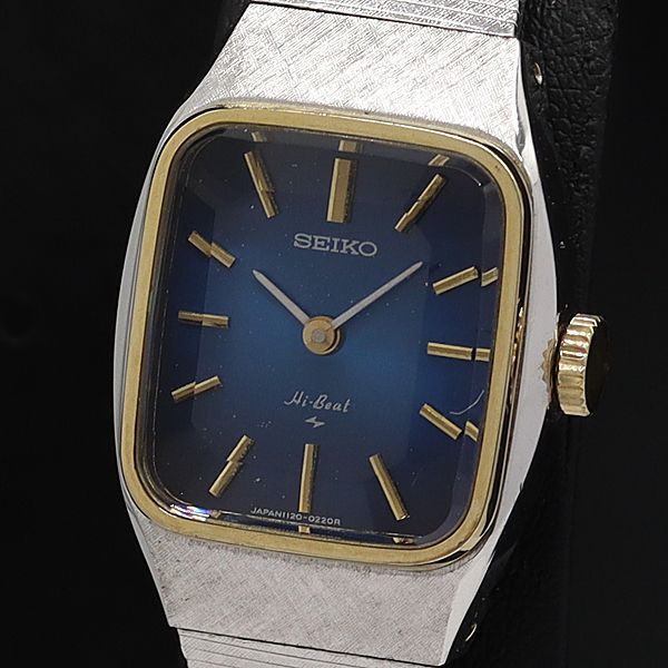 SEIKO 手巻き カットガラス レディース - 時計