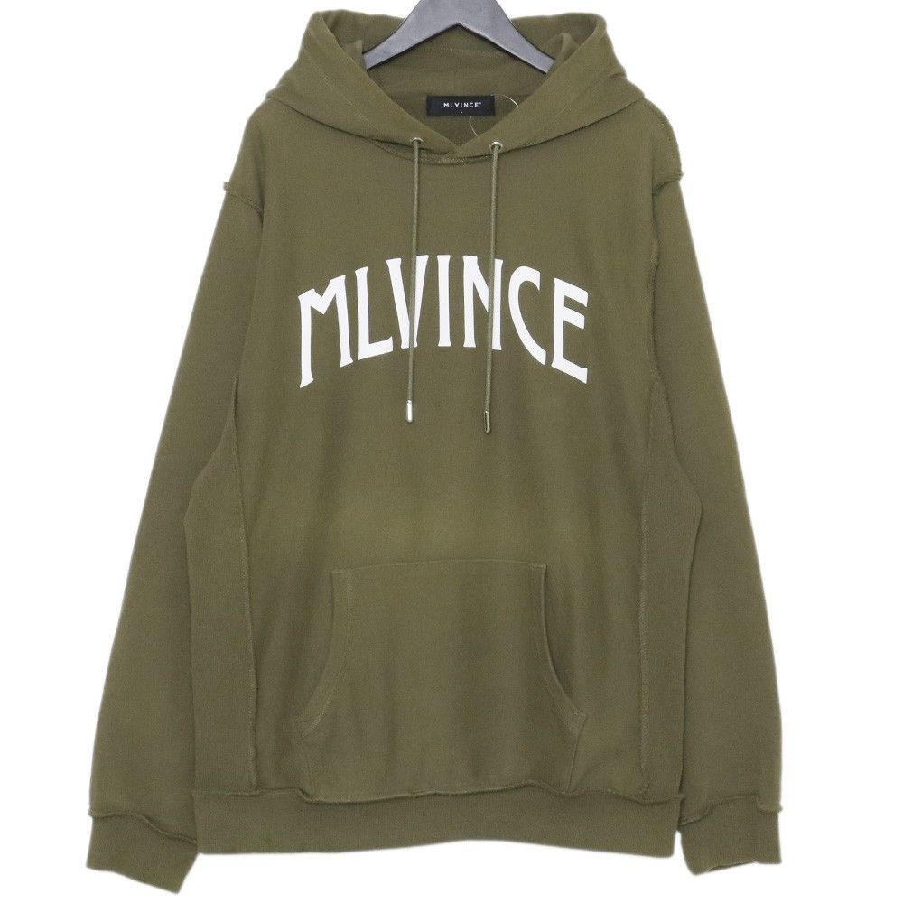MLVINCE アーチロゴスウェットパーカー Lサイズ カーキ - メルカリ