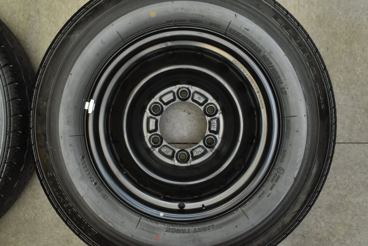 バリ溝　ハイエース　195/80R15 2025年製　ブリヂストン　エコピア バリ溝 ハイエース 195/80R15 2025年製 ブリヂストン エコピア バリ溝