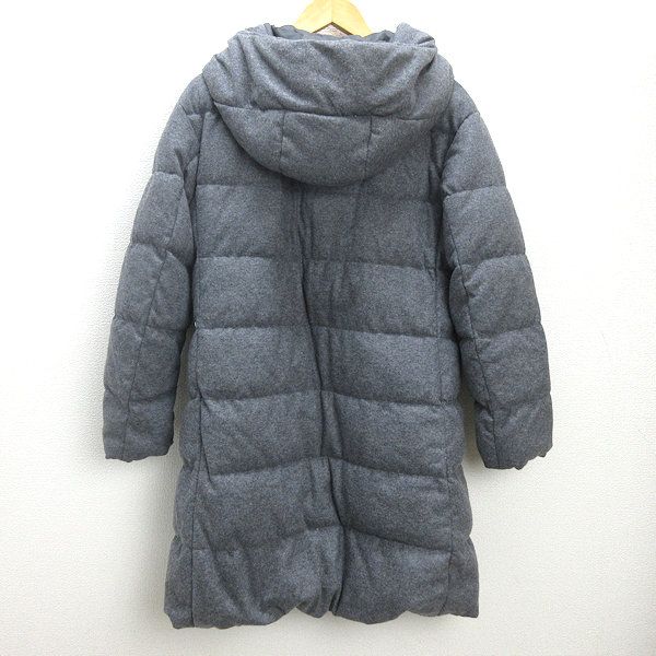 D□ユニクロ/UNIQLO ストレッチウールブレンドダウンコートJKT