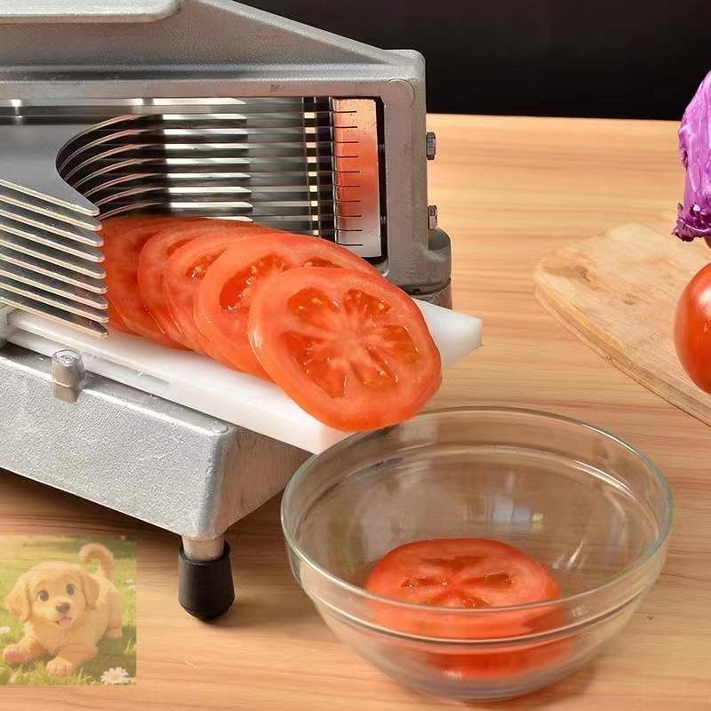 新入荷人気品業務用 トマトスライサー 果物野菜カッター トマト レモン キュウリ オレンジ タマネギ チーズスライサー