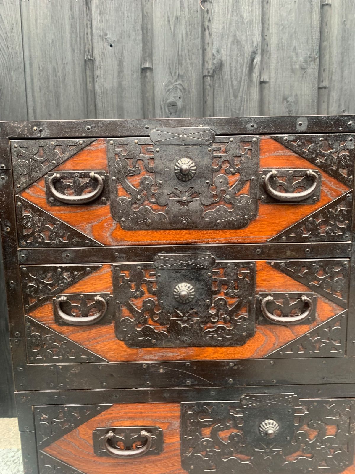 和製アンティーク 時代箪笥 佐渡八幡箪笥 佐渡市指定 無形文化財