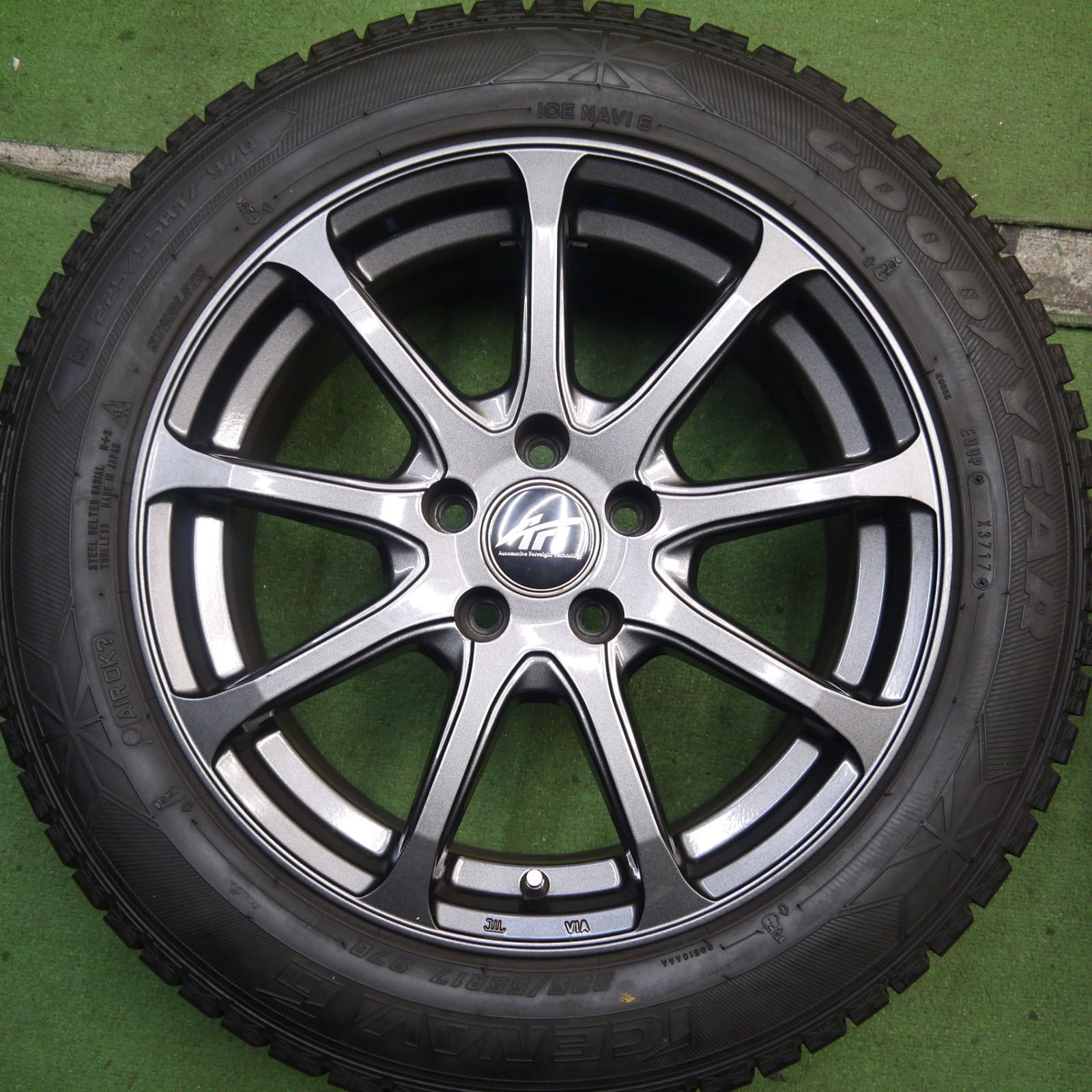 【美品！】225/65R17 スタッドレス【バリ溝】 バリ溝！キレイ！9分☆G-SPEED スタッドレス 225/65R17
