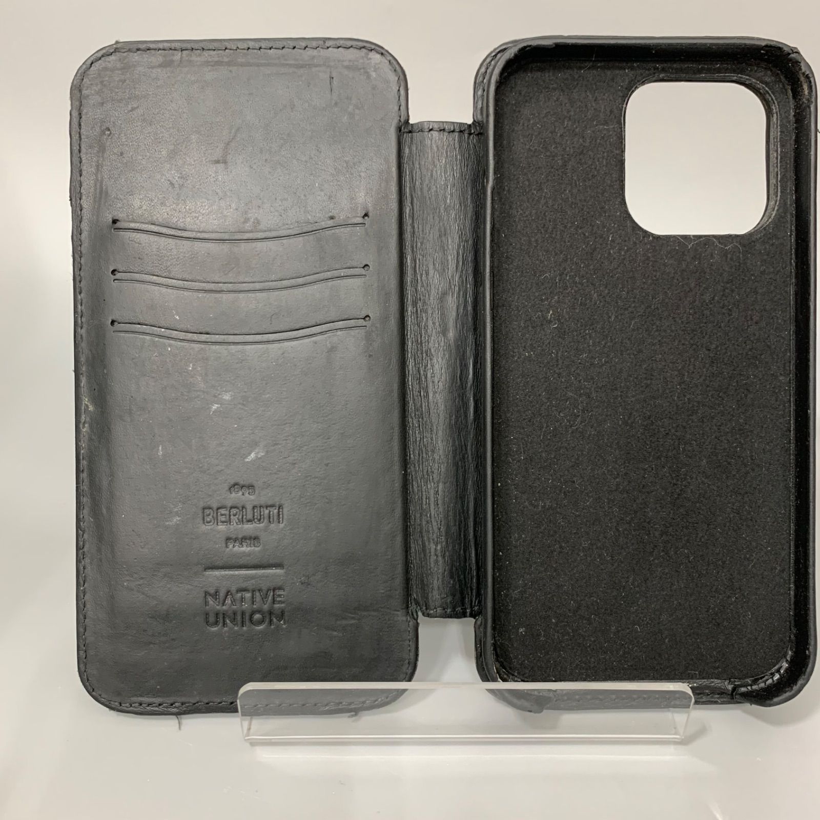 BERLUTI ベルルッティ 手帳型 iPhone 13 Pro スマホケース - メルカリ