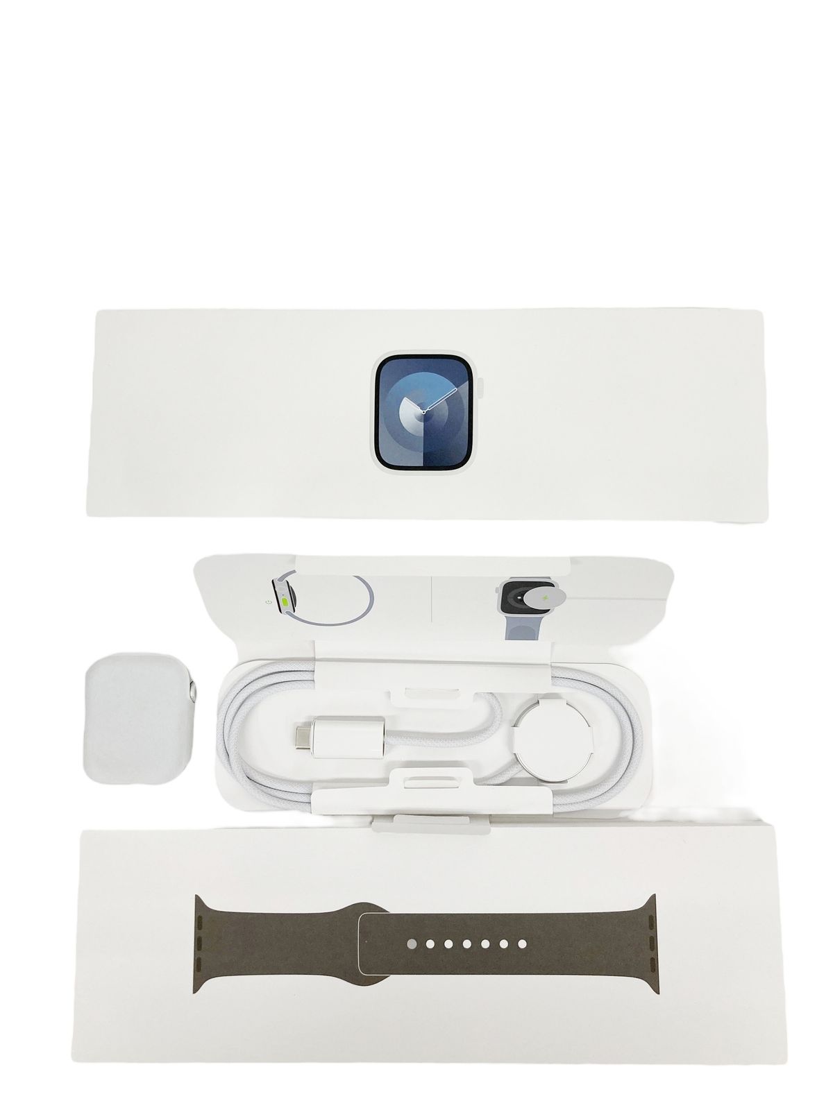 美品 Apple Watch Series 9 45mm シルバーバンド未開封 - メルカリ