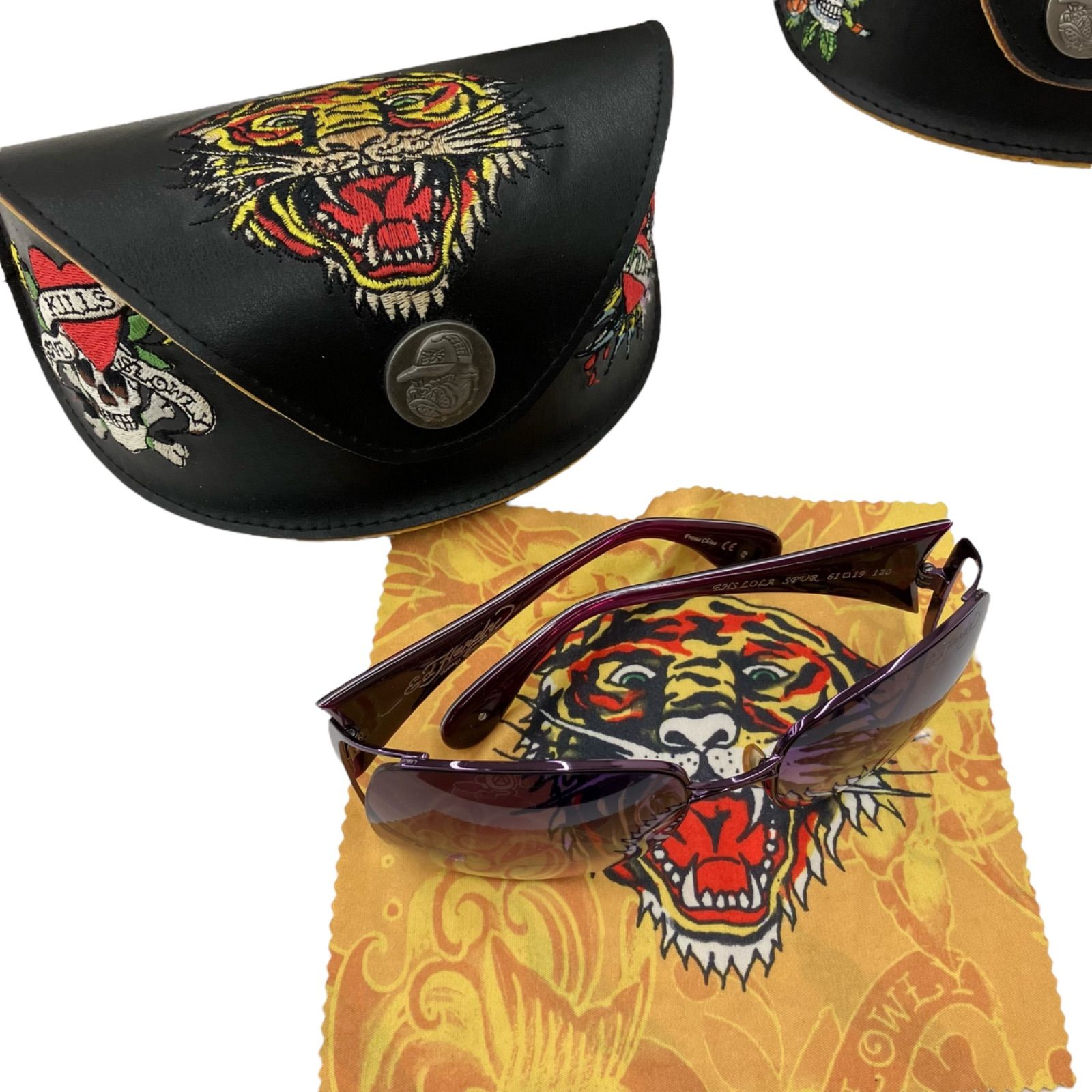 ED　HARDY　エドハーディー　サングラス　3点まとめ売り