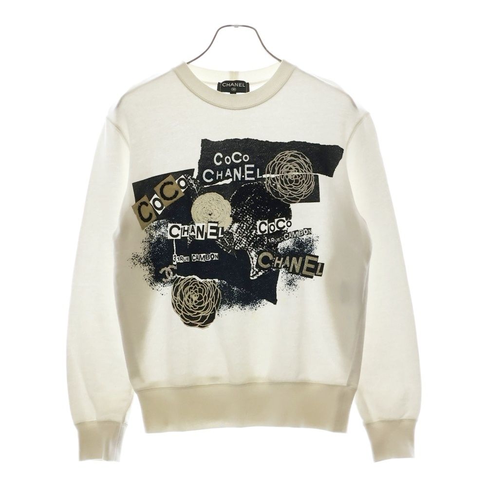 シャネル スウェットトレーナー スパンコールP63298K48933 楽天市場】【中古】 CHANEL シャネル スウェットトレーナー