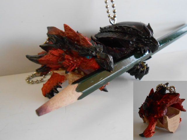 最新作 ♯Jkv27GTモンスターハンター4噛み付きモンスタースイン4種 キャラクターグッズ
