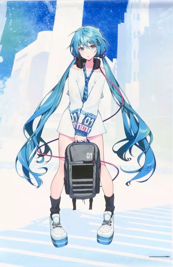 中古】タペストリー 雪ミク(iXima) B2タペストリー 「雪ミク×ESP
