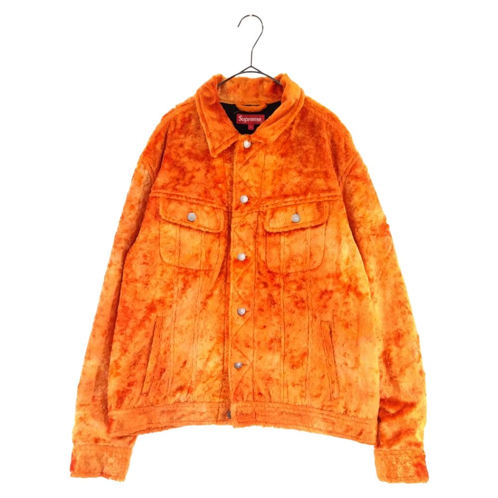 Supreme Fuzzy Pile Trucker Jacket Lサイズ