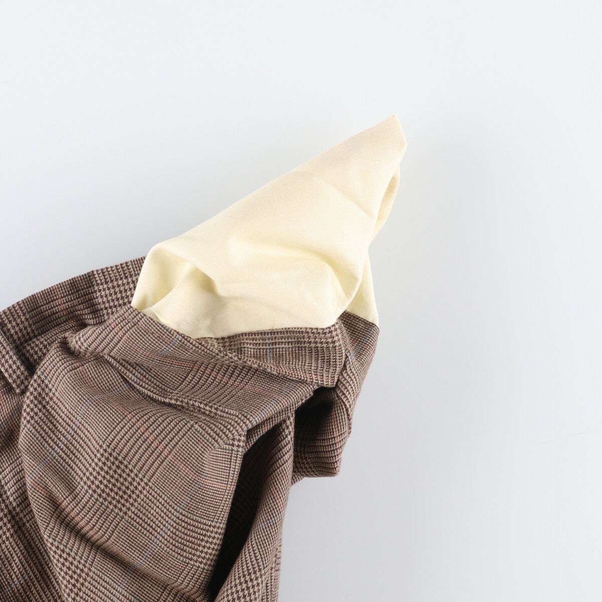 グレンチェック ツータック