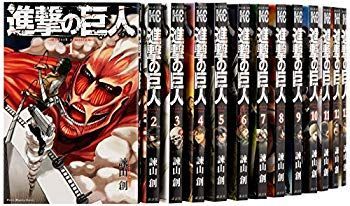 中古】【非常に良い】進撃の巨人 セット コミック 1-22巻 セット
