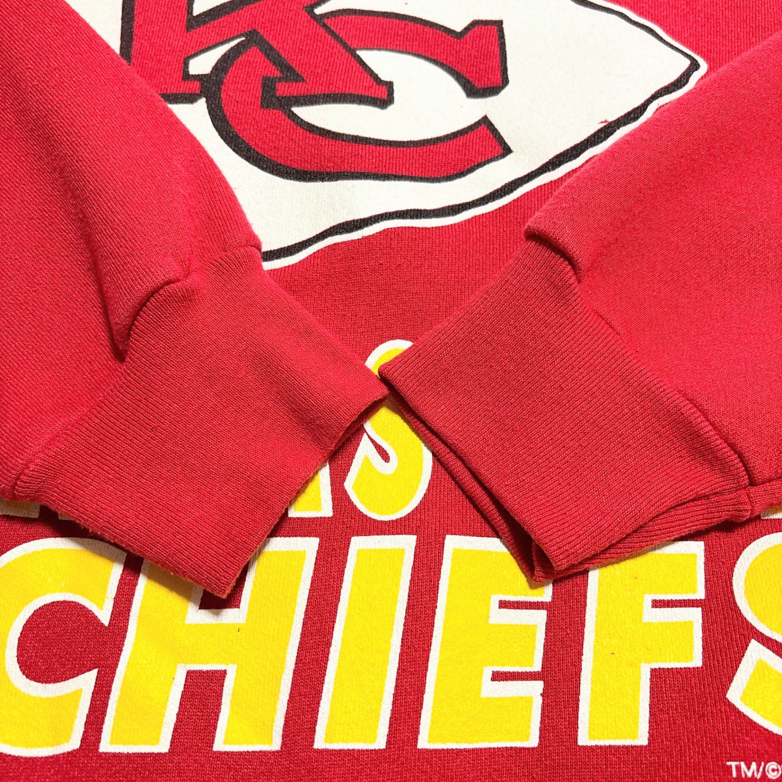 90年代 LEGENDS NFL CHIEFS トレーナー 90s USA製 NFL Kansas City CHIEFS スウェット トレーナー XL