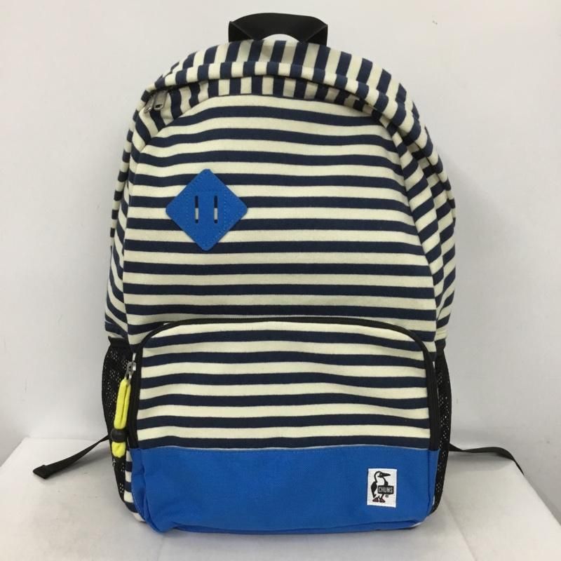 チャムスCHUMSボーダースウェットリュック美品 新品未使用 CHUMS チャムス メンズ レディース リュックサック バック