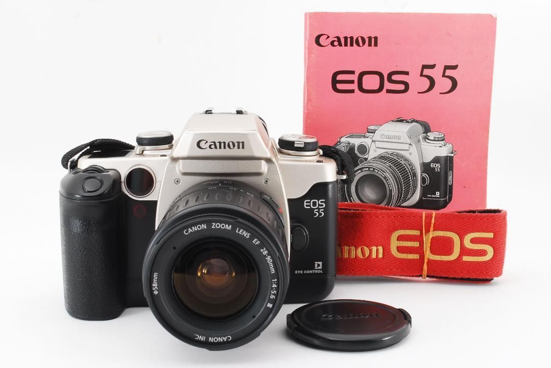 ◎完動品◎Canon EOS 55 フィルム一眼レフカメラ F072