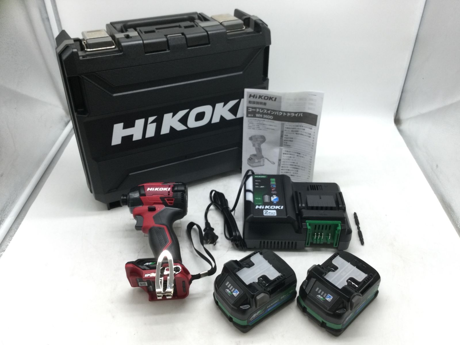 ♥ HiKOKI|ハイコーキ 36V充電式インパクトドライバ スコーピオンレッド WH36DD 2XHRSZ ITDFT1294E5Q エコツール豊田インター店 M02