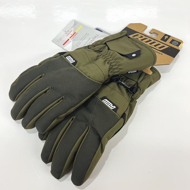 100%新品，新作登場 【即納】22-23 POW ZERO GLOVE 2.0 カラー:OLIVE L