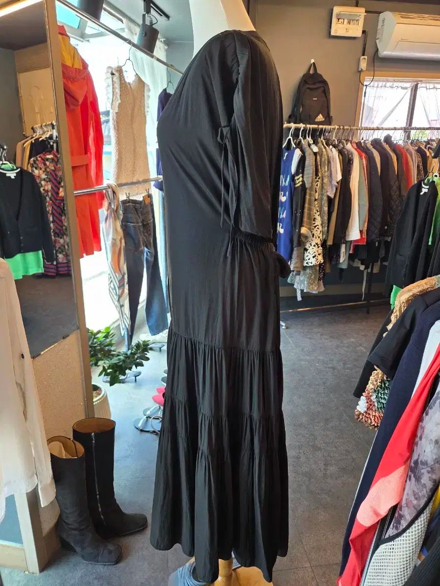 ロング丈ワンピース